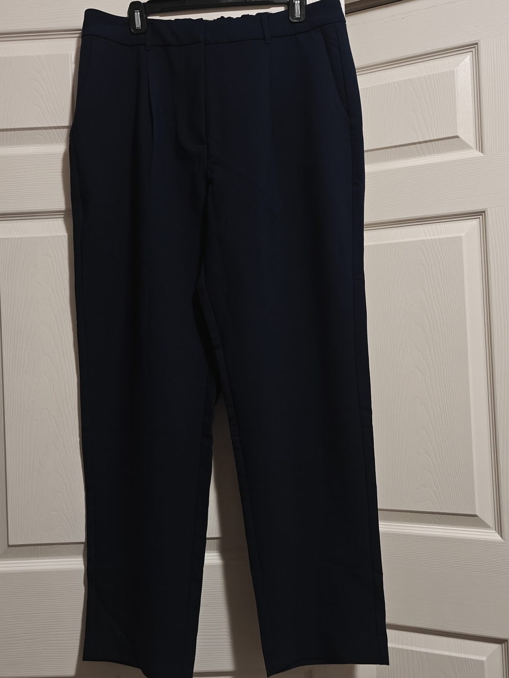 Old Navy High Rise Slacks - Navy Blue - Large